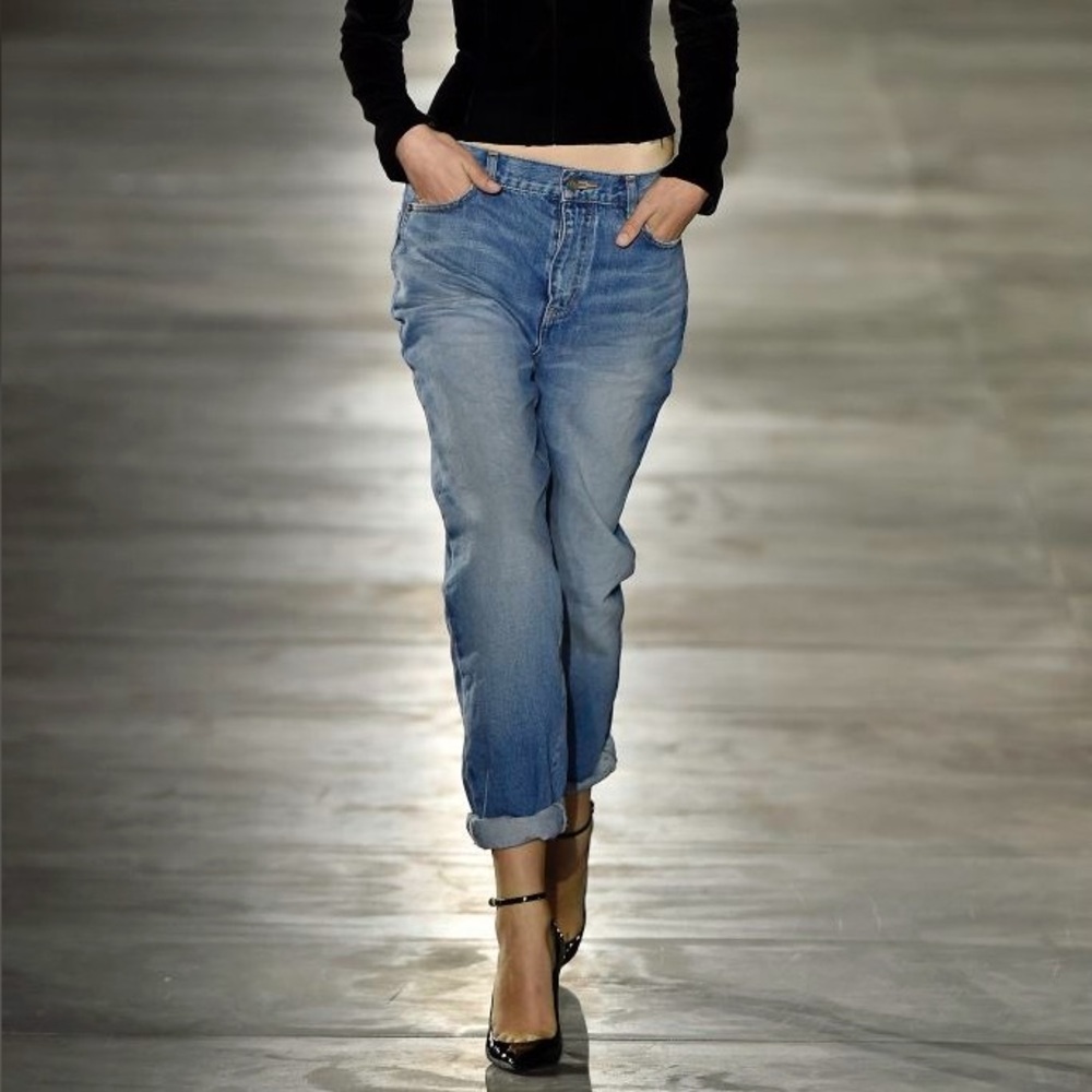 Saint Laurent Straight Leg Jeans